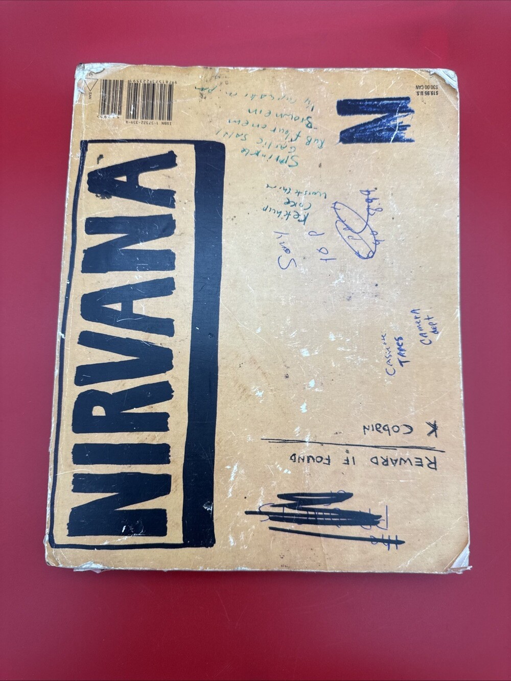 Nirvana Journals Kirk Contain Paperback Used
